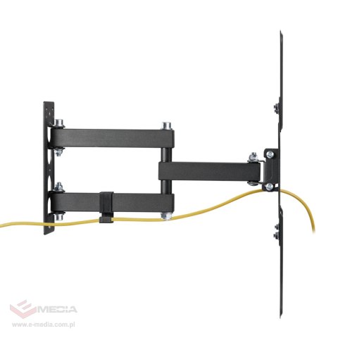 Uchwyt do ściany Kruger&Matz do LED TV 23-55 cali czarny (regulacja w pionie i w poziomie)