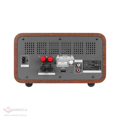 Wieża lampowa Kruger&Matz KM1961 (CD, USB, Bluetooth + NFC, radio cyfrowe DAB+, FM) Wieża lampowa Kruger&Matz KM1961 (CD, USB, Bluetooth + NFC, radio cyfrowe DAB+, FM)