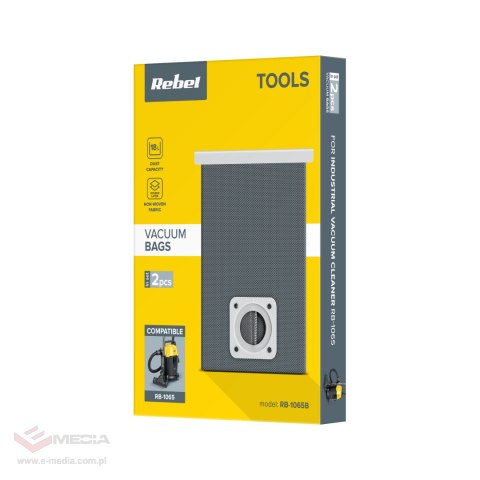 Worki do odkurzacza REBEL RB-1065 kpl/2szt