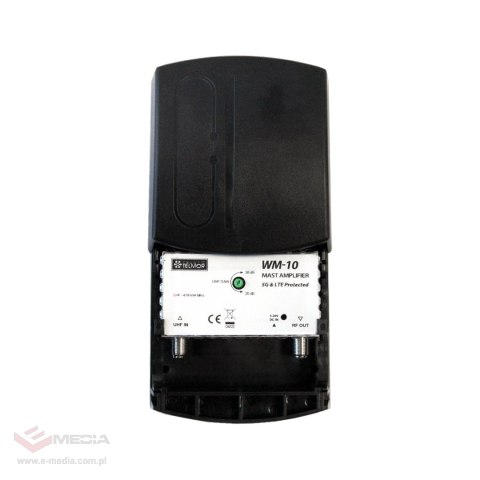 Wzmacniacz masztowy WM-10 UHF DVB-T2 5G PROTECTED Telkom Telmor
