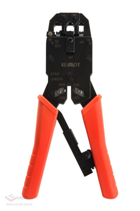 Zaciskacz wtyków 4P-6P-8P HT-2008R