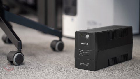 Zasilacz awaryjny komputerowy UPS REBEL model Nanopower 850 ( offline, 850VA / 480W , 230 V , 50Hz )