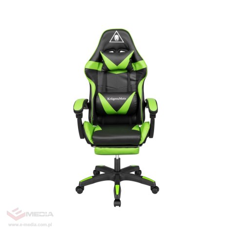 Fotel gamingowy Kruger&Matz GX-150 Czarno-zielony