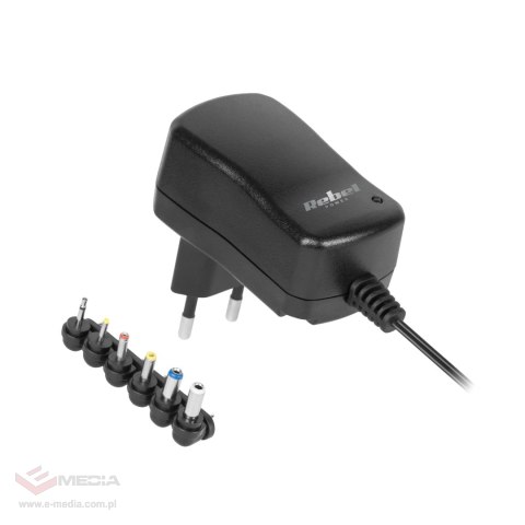 Zasilacz stabilizowany z regulacją Rebel 12V 1000mA