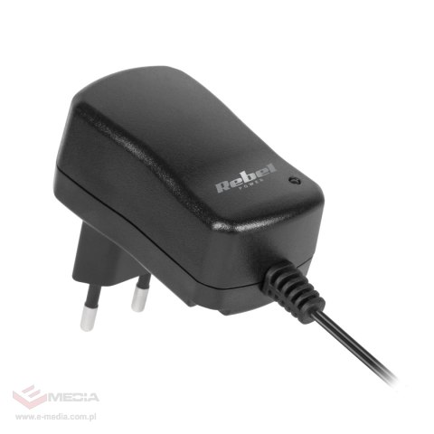 Zasilacz stabilizowany z regulacją Rebel 12V 1000mA