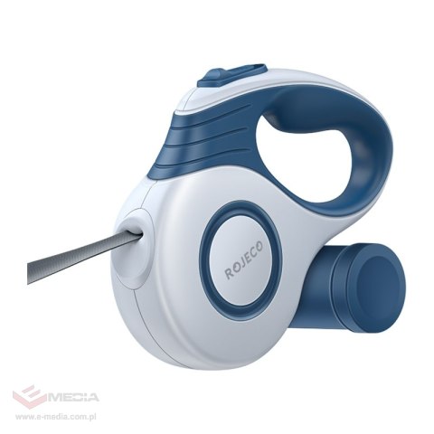 Smycz automatyczna ROJECO A12 5m (niebieska)