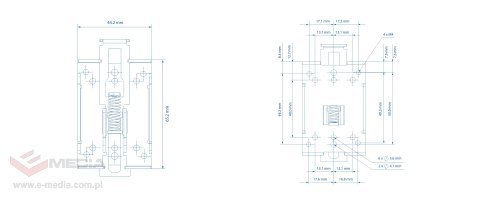 BLACHA MONTAŻOWA PR5MEC00 DIN TS-35 Teltonika