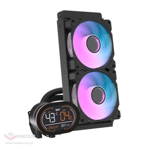 Chłodzenie wodne do procesora Darkflash DH240D (czarny)