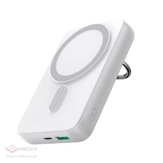 Magnetyczny PowerBank 20W 10000mAh Joyroom JR-W050 (biały)