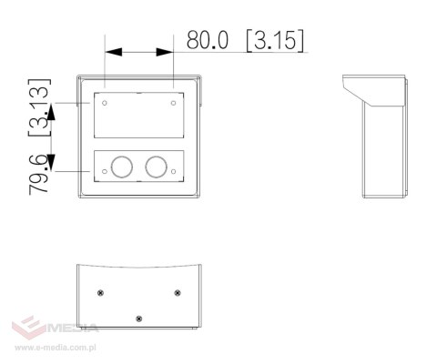 OBUDOWA NATYNKOWA VTM75 DAHUA