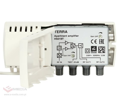 WZMACNIACZ WIELOZAKRESOWY HS-018T TERRA