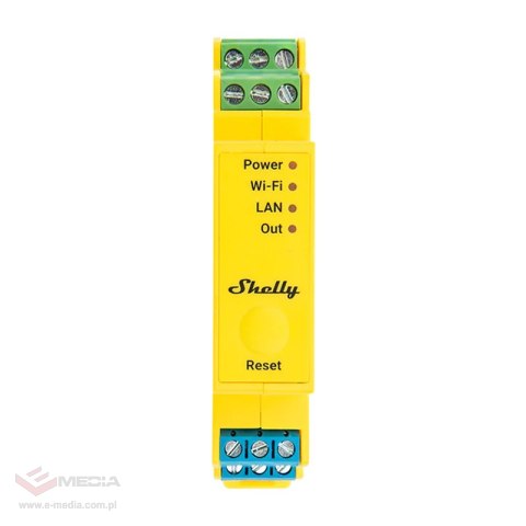 Sterownik LED SHELLY RGBWW Pro Wi-Fi 5-kanałowy DIN