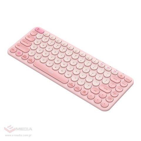 Klawiatura bezprzewodowa BASEUS K01A (różowa)