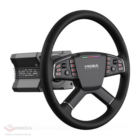 Zestaw gamingowy - baza R5 + kierownica ciężarowa TSW + pedały SRP-Lite + zaciski Moza Racing RS071 (PC) Zestaw gamingowy - baza R5 + kierownica ciężarowa TSW + pedały SRP-Lite + zaciski Moza Racing RS071 (PC)