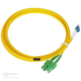 PATCHCORD JEDNOMODOWY PC-2SC-APC/2LC-3 3 m ULTIMODE