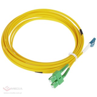 PATCHCORD JEDNOMODOWY PC-2SC-APC/2LC-5 5 m ULTIMODE