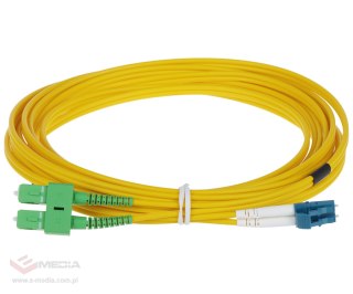 PATCHCORD JEDNOMODOWY PC-2SC-APC/2LC-5 5 m ULTIMODE