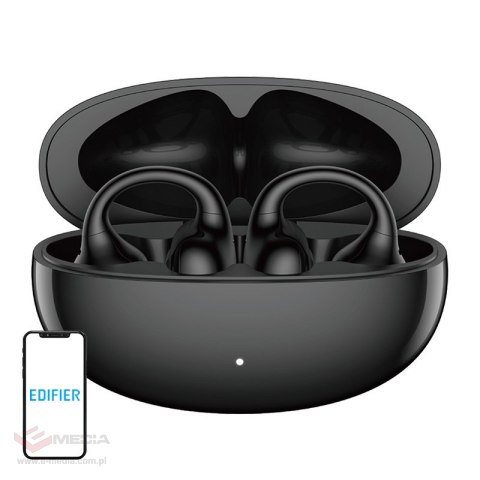 Słuchawki bezprzewodowe typu open ear Edifier LolliClip (czarne)