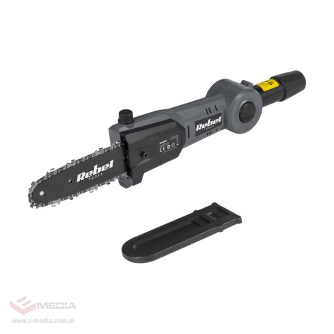 Teleskopowe nożyce akumulatorowe + piła 2w1 Rebel