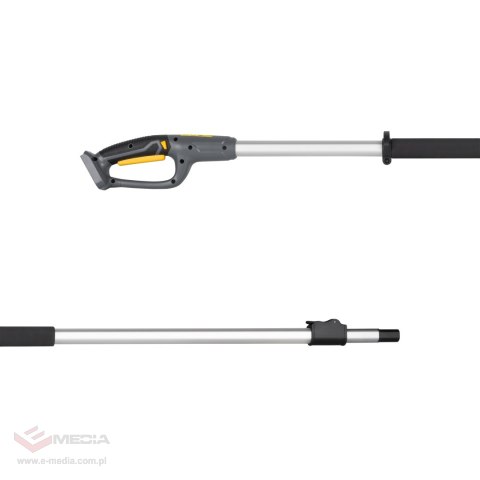 Teleskopowe nożyce akumulatorowe + piła 2w1 Rebel