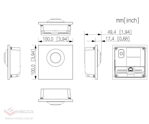 WIDEODOMOFON VTO4202FB-P-S3 DAHUA