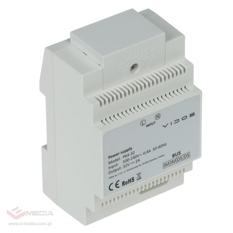 ZASILACZ P64-32 VIDOS 2IP VIDOS