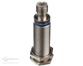 Czujnik indukcyjny M18 8mm 12‑48V DC PNP 1Z M12 (4‑piny) XS618B1PAM12