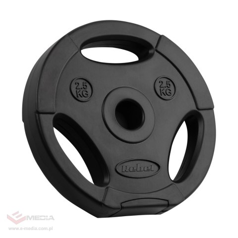 Obciążenie bitumiczne zestaw 4x2.5kg, otwór 31mm, talerz z uchwytami, REBEL ACTIVE