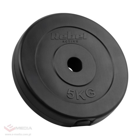 Obciążenie bitumiczne zestaw 4x5kg, otwór 31mm, talerz klasyczny, REBEL ACTIVE