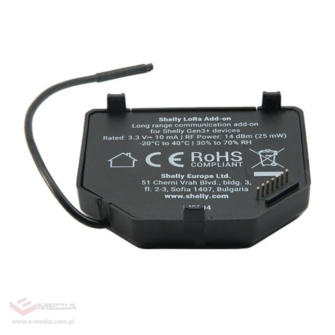 Moduł LoRa EU868 SHELLY LoRa Add-on zestaw 2 szt.
