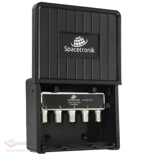Zewnętrzny rozgałęźnik anteny TV 1/4 5-2400 MHz Spacetronik SPS-RS04-OD Outdoor
