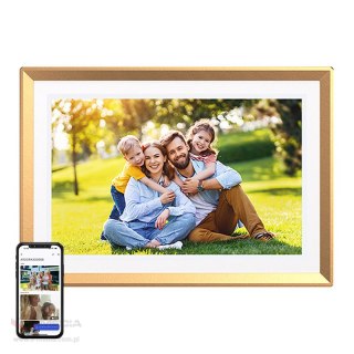 Cyfrowa ramka na zdjęcia Arzopa D10 (złota) 10.1"