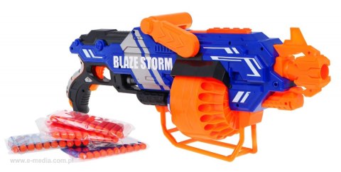 Duży Karabin dla dzieci 8+ Blaze Storm 40 piankowych pocisków + Rączka podpórka
