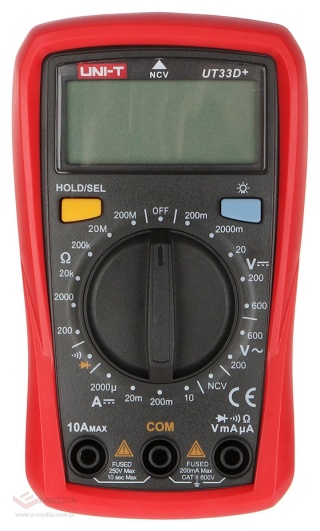 MIERNIK UNIWERSALNY UT-33D+ UNI-T