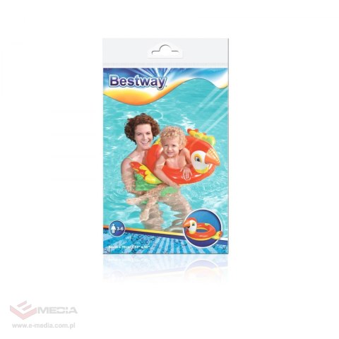 Koło dla dzieci do pływania Papuga BESTWAY 84x76cm Winyl