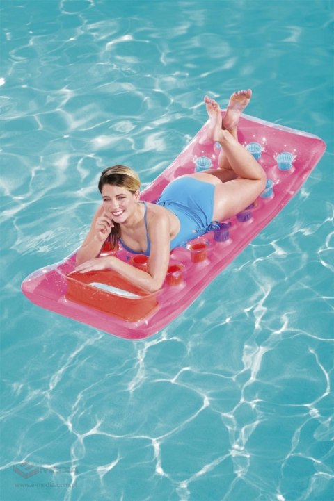 Materac Plażowy 188 71cm BESTWAY Róż