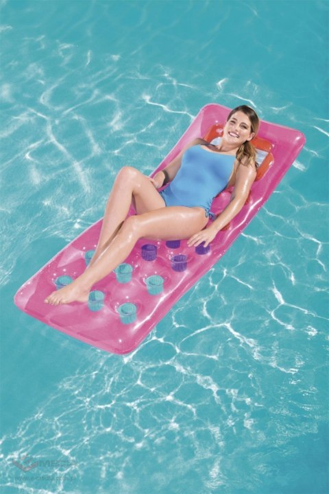 Materac Plażowy 188 71cm BESTWAY Róż