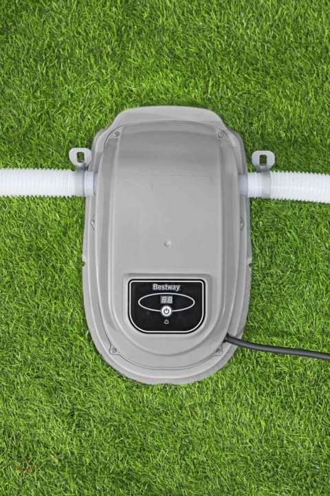 Podgrzewacz wody do basenów ogrodowych BESTWAY + Złączki + Wąż