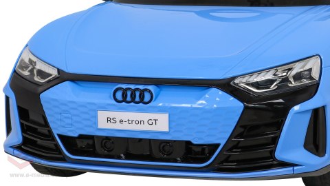 Audi RS E-Tron GT na akumulator Niebieski + Pilot + Napęd 4x4