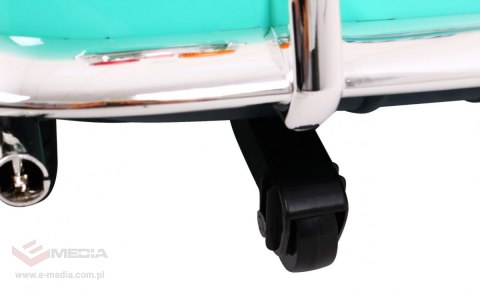 Autko BMW 507 Retro elektryczne dla dzieci Zielony