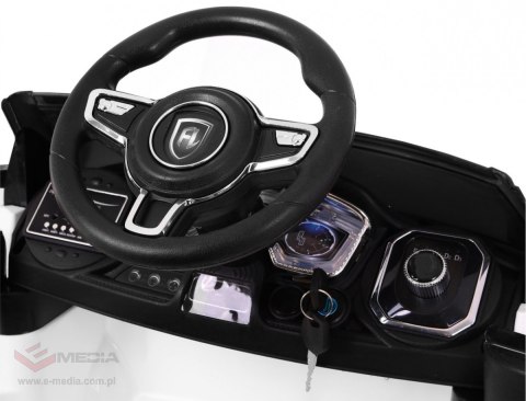 Autko Rapid Racer elektryczne dla dzieci, Pomarańczowy SUV + Pilot