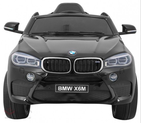 BMW X6M Elektryczne Autko dla dzieci - Czarny SUV + Pilot