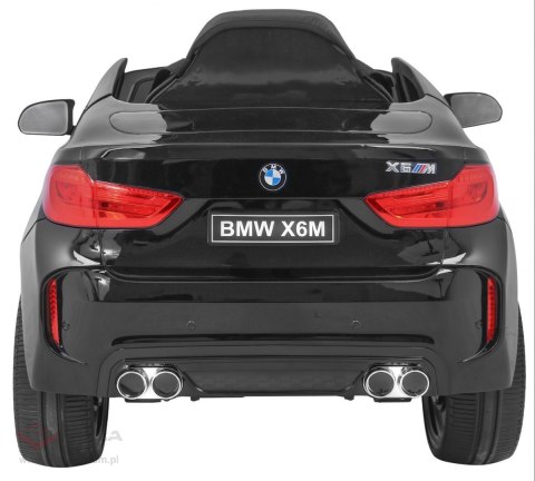 BMW X6M Elektryczne Autko dla dzieci - Czarny SUV + Pilot