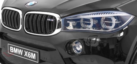 BMW X6M Elektryczne Autko dla dzieci - Czarny SUV + Pilot