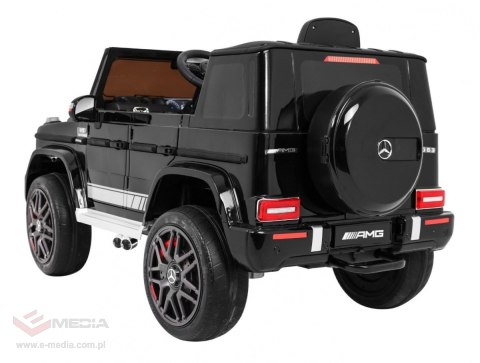 Mercedes AMG G63 dla dzieci Lakier Czarny + Pilot