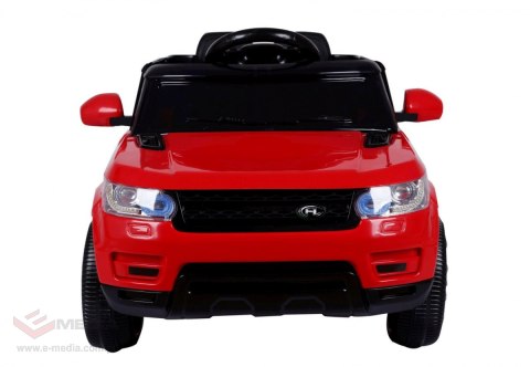 Autko Start Run na akumulator Czerwony SUV + Pilot + Funkcje bezpieczeństwa