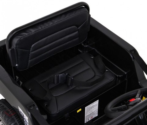 Autko Wojskowe Retro dla dzieci Czarny + Napęd 4x4