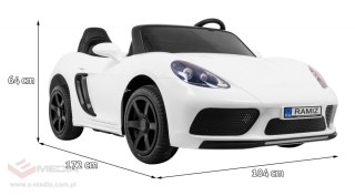 Perfecta Auto dla 2 dzieci Biały