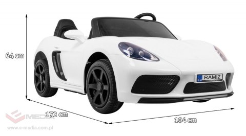 Perfecta Auto dla 2 dzieci Biały Perfecta Auto dla 2 dzieci Biały