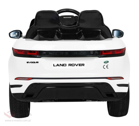 Range Rover Evoque na akumulator dla dzieci Biały SUV + Pilot